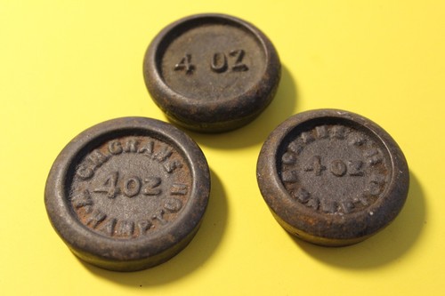 Alte gewichte für - 3, 4
