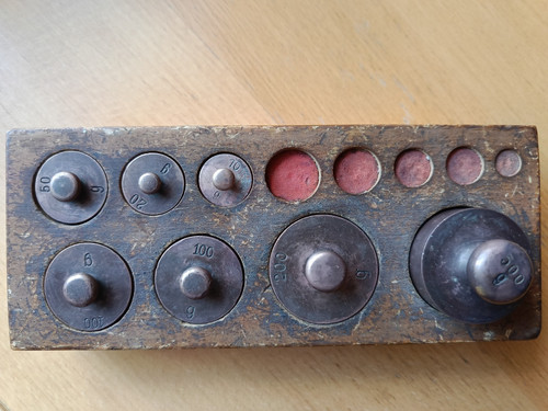 Alte messinggewichte für - alte,