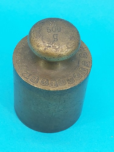 Alt gewicht messing 2kg - 1/2kg, 500g
