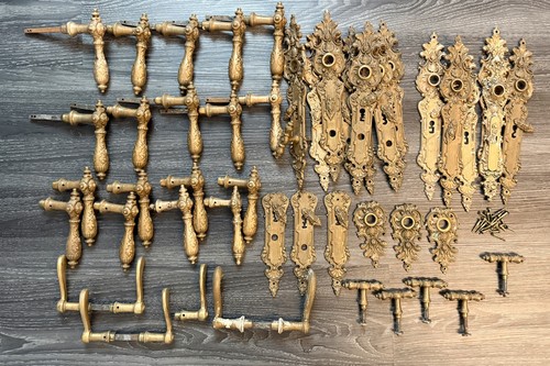 Türbeschläge antik messing - türbeschläge,