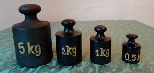 Altes eisen gewicht - 4, waage
