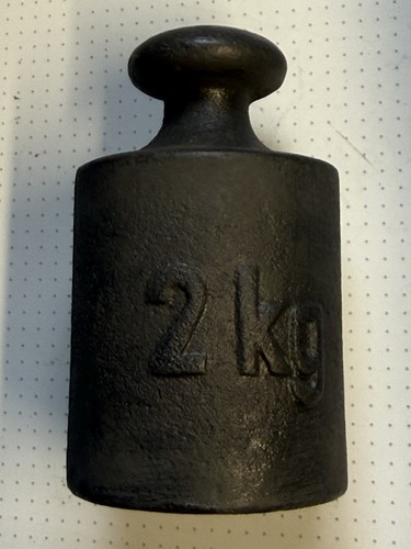 Altes eisengewicht - 2, kg