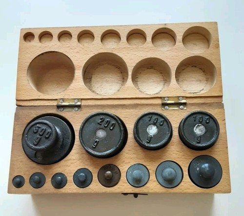 Alte gewichte set eisen - alte,
