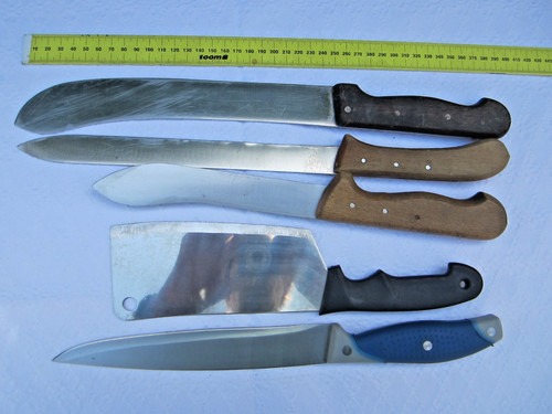 Alte fleischermesser - alte,