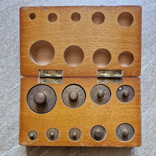 Alte messing gewichte - alte,