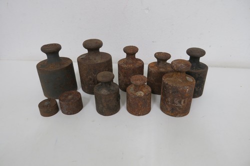 Alte gewichte eisen - 10, kg