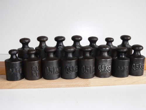 Alte gewichte kleine sammlung - gewichte,